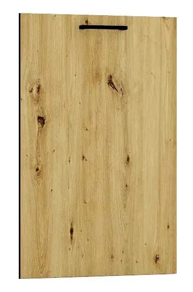 Front zmywarki z panelem ukrytym 45 cm dąb artisan - Coleo 16X