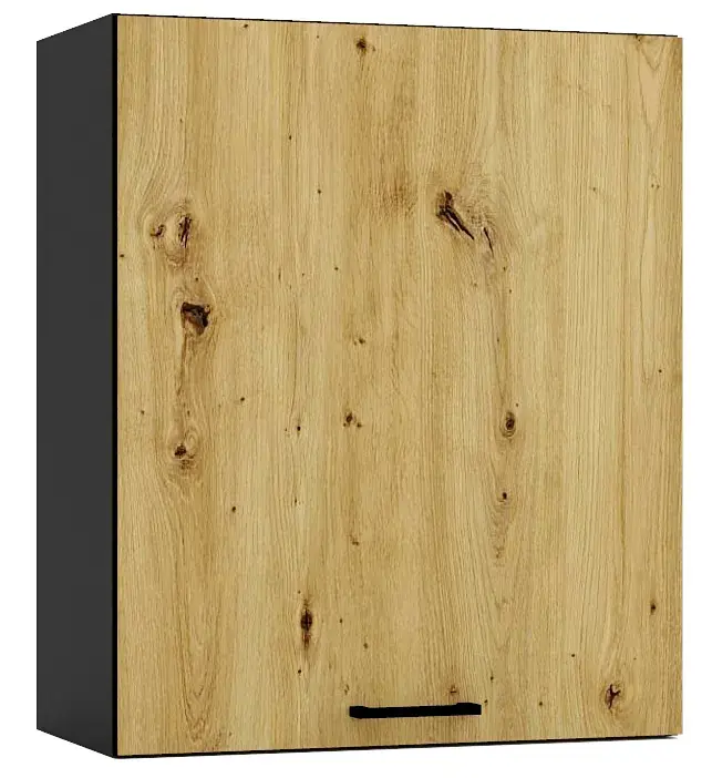 Szafka kuchenna wisząca 60 cm grafit + dąb artisan - Coleo 21X