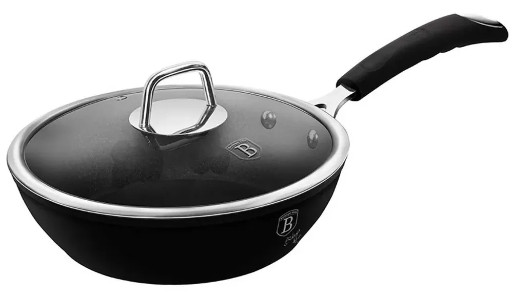 Aluminiowa patelnia z potrójną powłoką granitową 24 cm - Flavum 6X