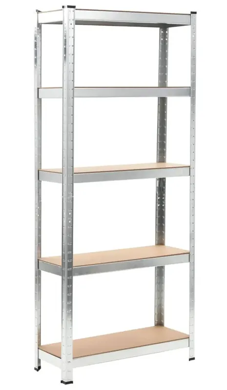 Metalowy regał magazynowy do piwnicy - Tobin 5X