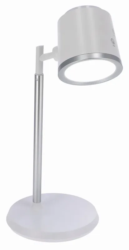 Wielofunkcyjna biała dotykowa lampka LED- M012-Modest