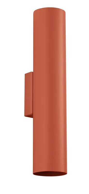 Czerwony matowy kinkiet ścienny - M061-Maik
