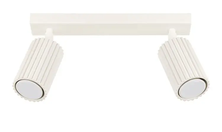 Stylowy beżowy plafon karbowany - D305-Melson