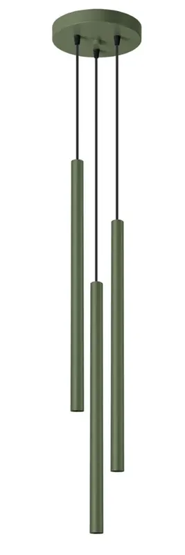 Stylowa zielona lampa wisząca w nowoczesnym stylu - M087-Onyt