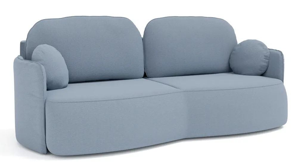 Turkusowa rozkładana sofa - Paresi 4X