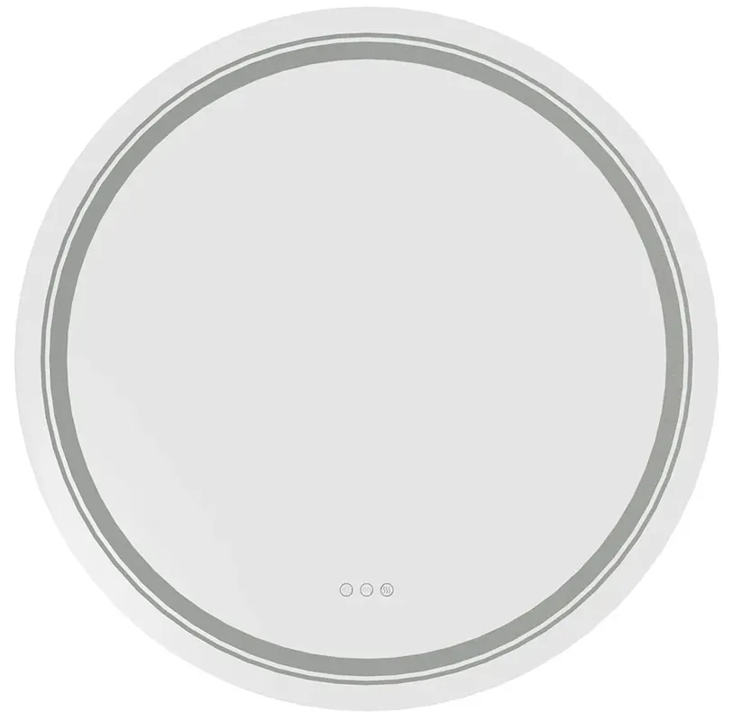 Okrągłe lustro z oświetleniem LED - Piro 3X
