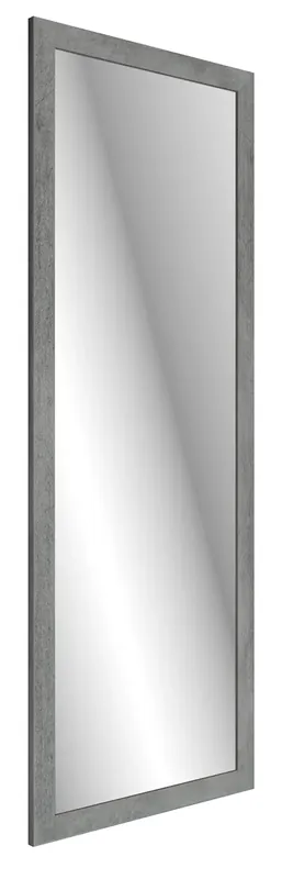 Nowoczesne wiszące lustro beton - Hroni 3X