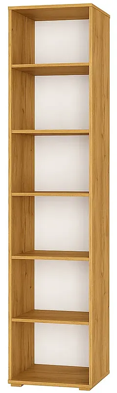 Skandynawski regał 60 cm dąb craft złoty - Aneris 4X