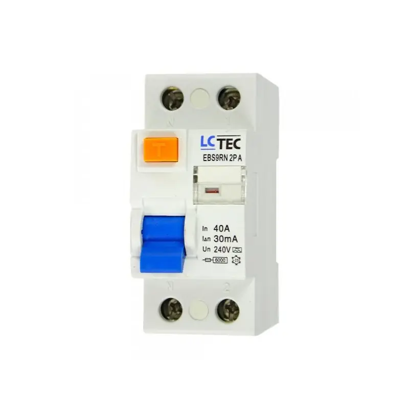 Wyłącznik różnicowoprądowy 2P 40A 30mA AC EBS9RN LC-Tec