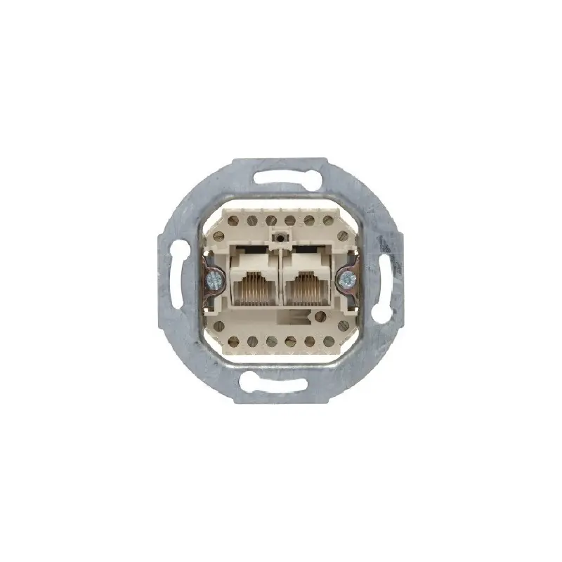 Mechanizm gniazda UAE (RJ11, RJ12, RJ45) kat. 3 podwójnego 534539 Berker