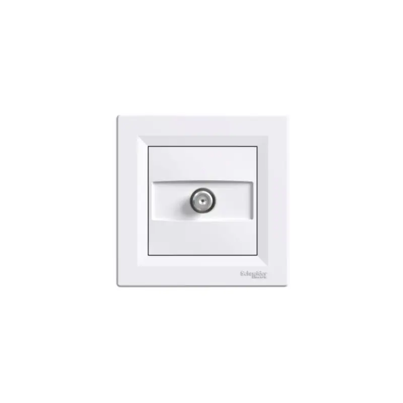 Gniazdo SAT przelotowe z ramką białe EPH3700221 ASFORA Schneider Electric