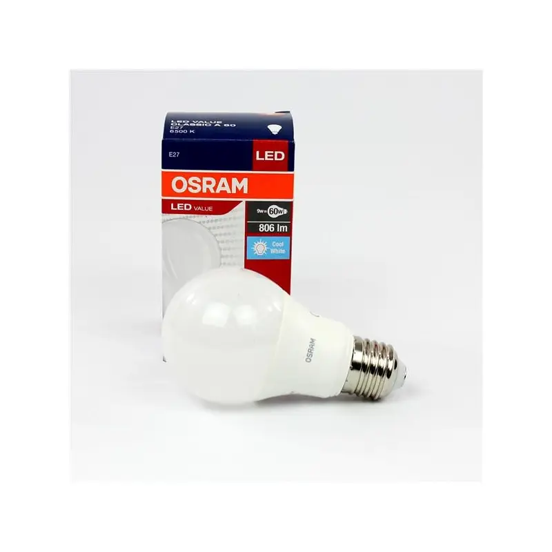 Żarówka LED Bulb 9W E27 806lm 6500K Osram