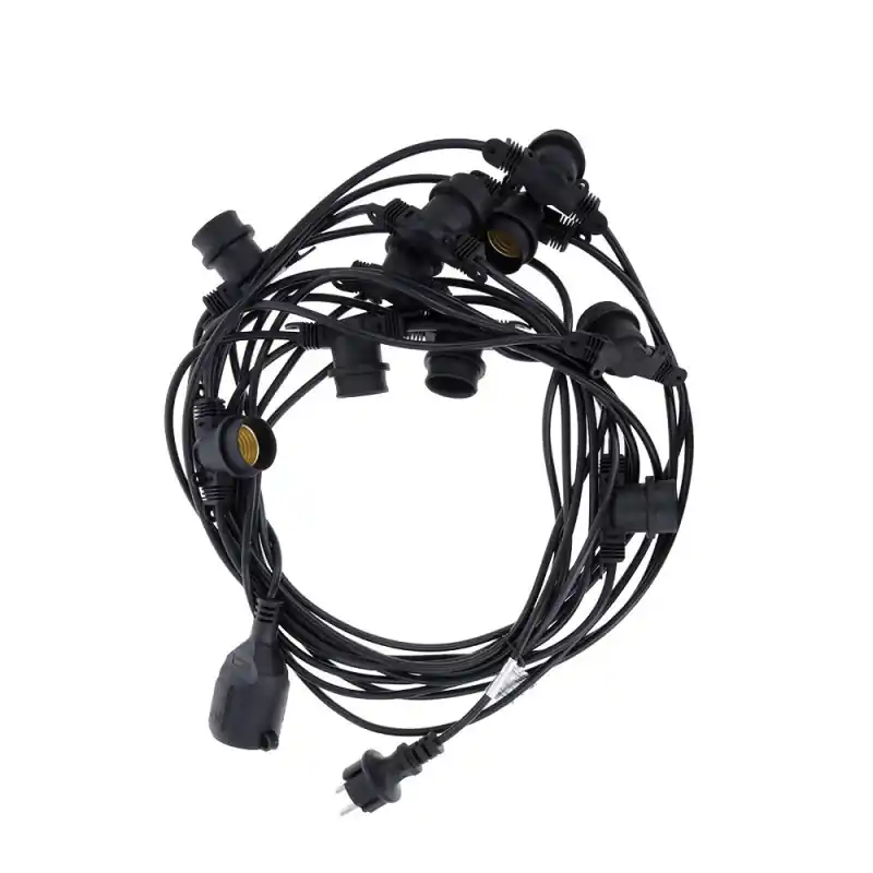 Girlanda ogrodowa pusta 10xE27 12m IP65 RTV100001 T-90599 Forever Light