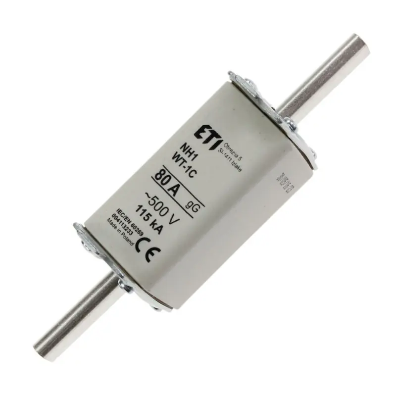 Bezpiecznik mocy WT-1 (1C) 80A gL/gG 004113233 Eti