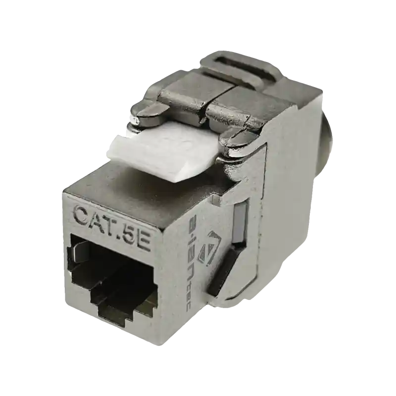 Moduł keystone RJ45 beznarzędziowy STP kat.5E PoE+ ALANTEC MB002 A-LAN Technologie