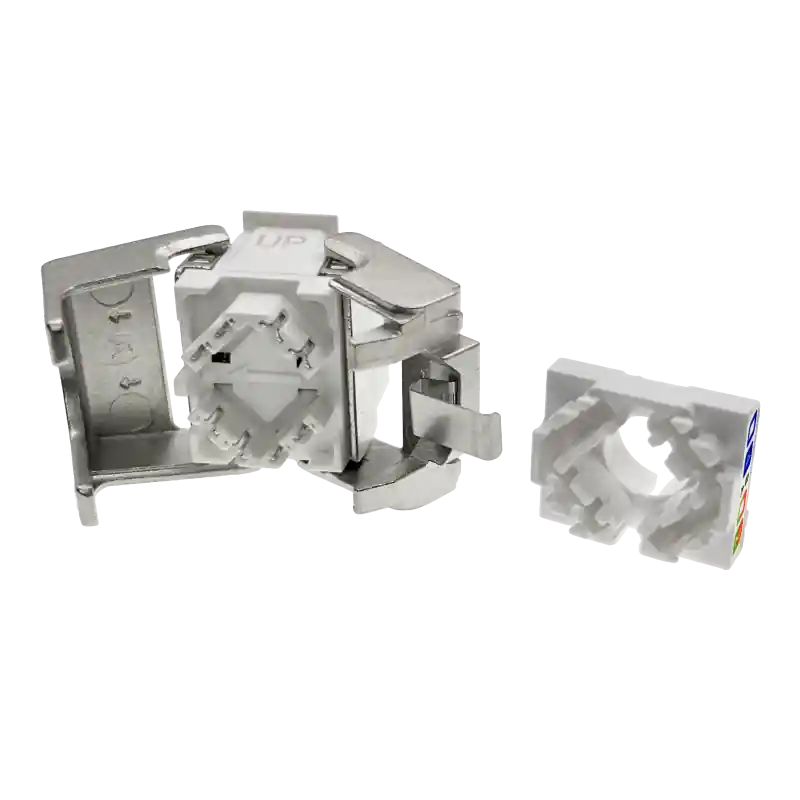 Moduł keystone RJ45 beznarzędziowy STP kat.6A PoE+ ALANTEC Plus MB005-1 A-LAN Technologie