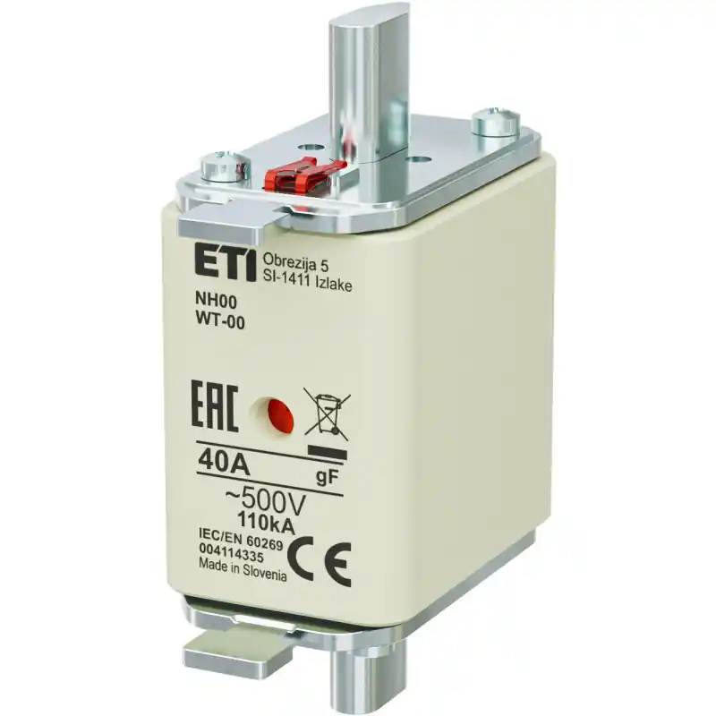 Bezpiecznik mocy WT-00/gF 40A 004114335 Eti