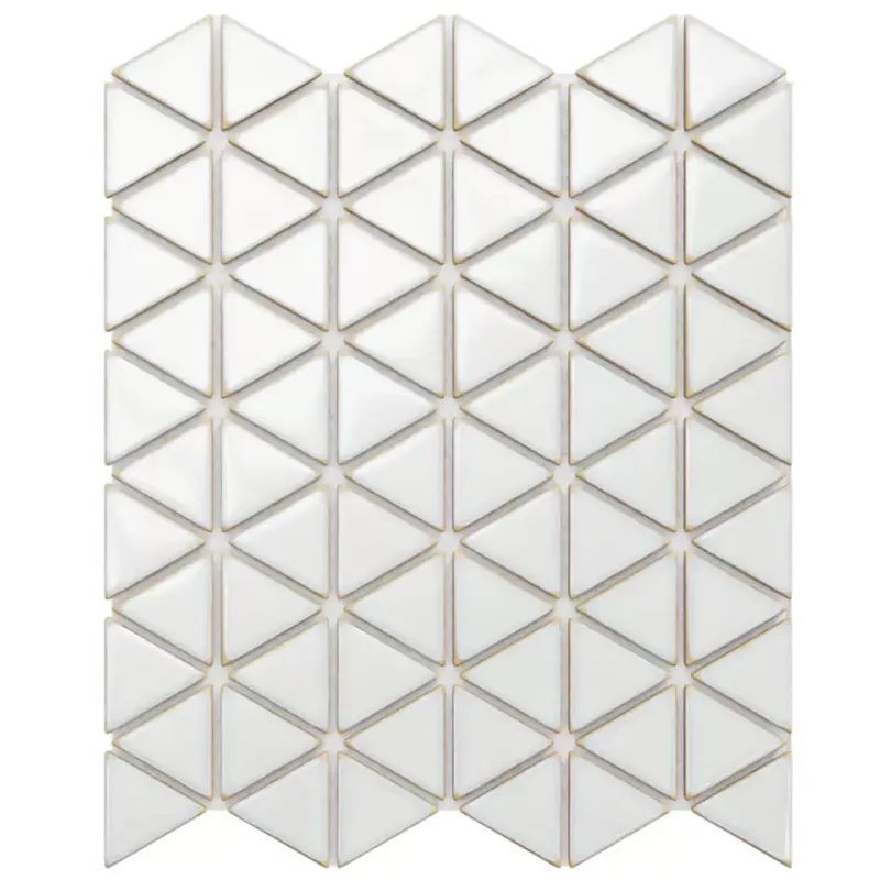 MOZAIKA CERAMICZNA TRIANGLE BLANKET SOFT CREMA BIAŁA